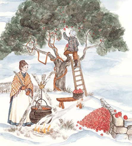 Sleeping Bear Press - Apple Tree Christmas Picture Book