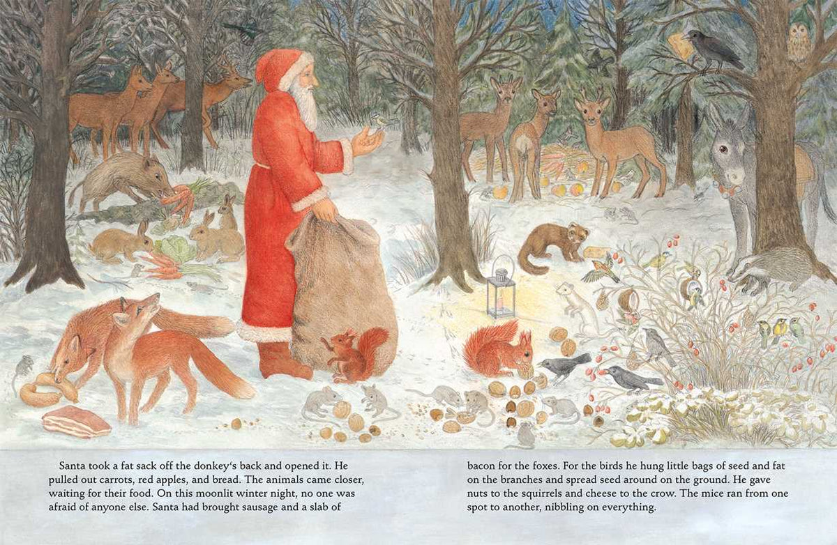 Simon & Schuster - Santa Claus and the Dormouse by Eleonore Schmid: Hardcover; 32 pages / English