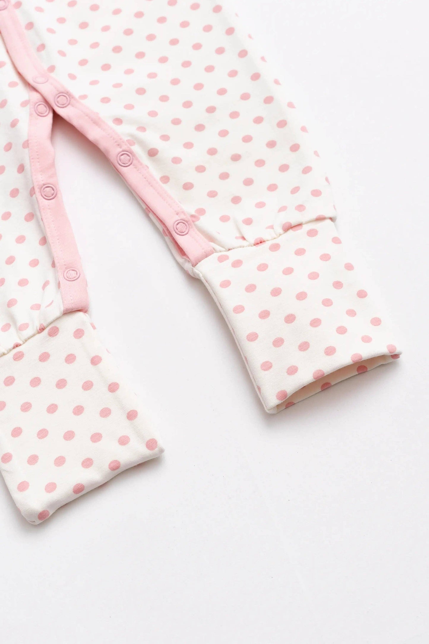 Monica + Andy - On the Go One-Piece_Light Pink Polka Dots: Girl / Light Pink Polka Dots / Preemie