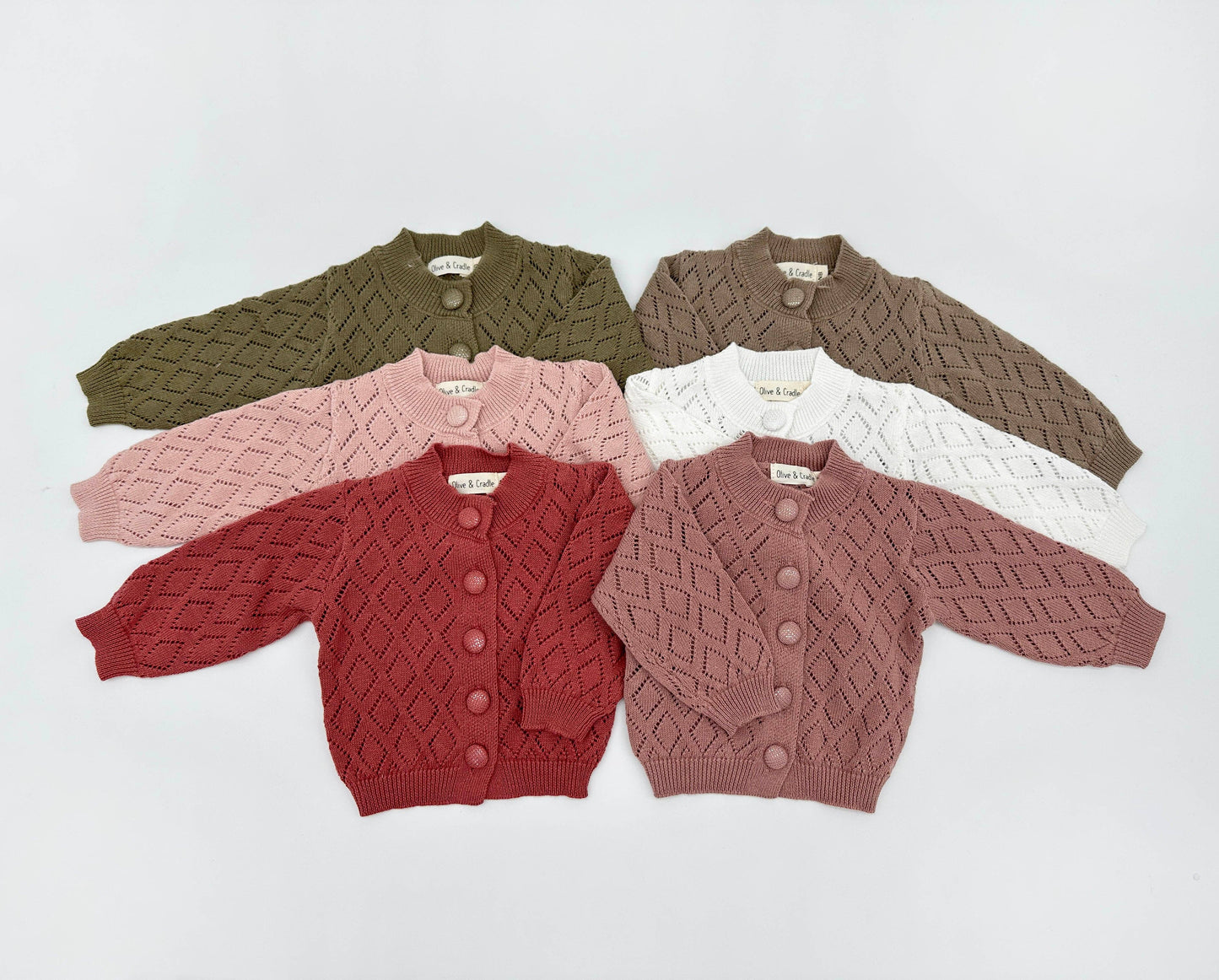 OLIVE & CRADLE - Ellanor Sweater: Willow / 2-t