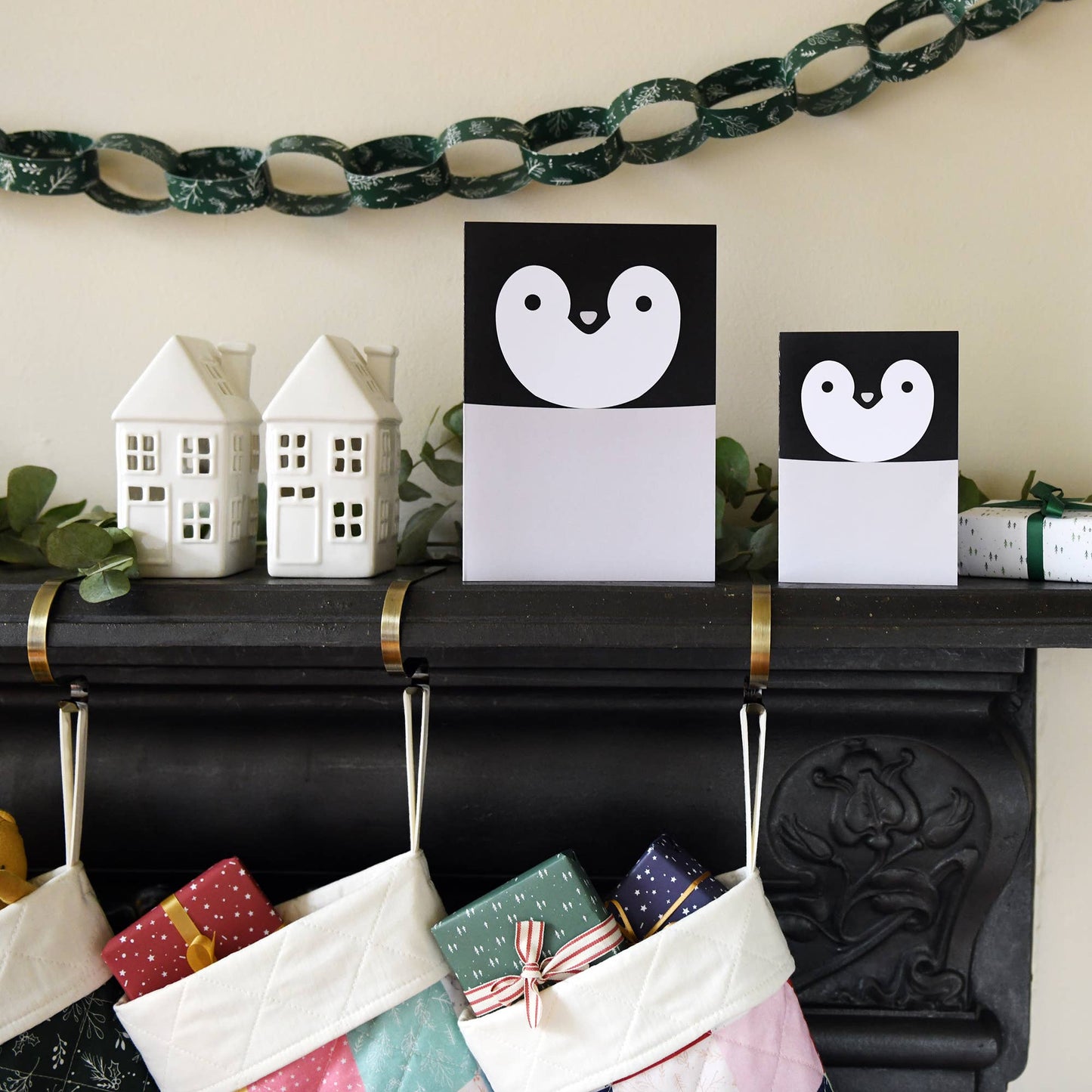 Penguin Recyclable Animal Card
