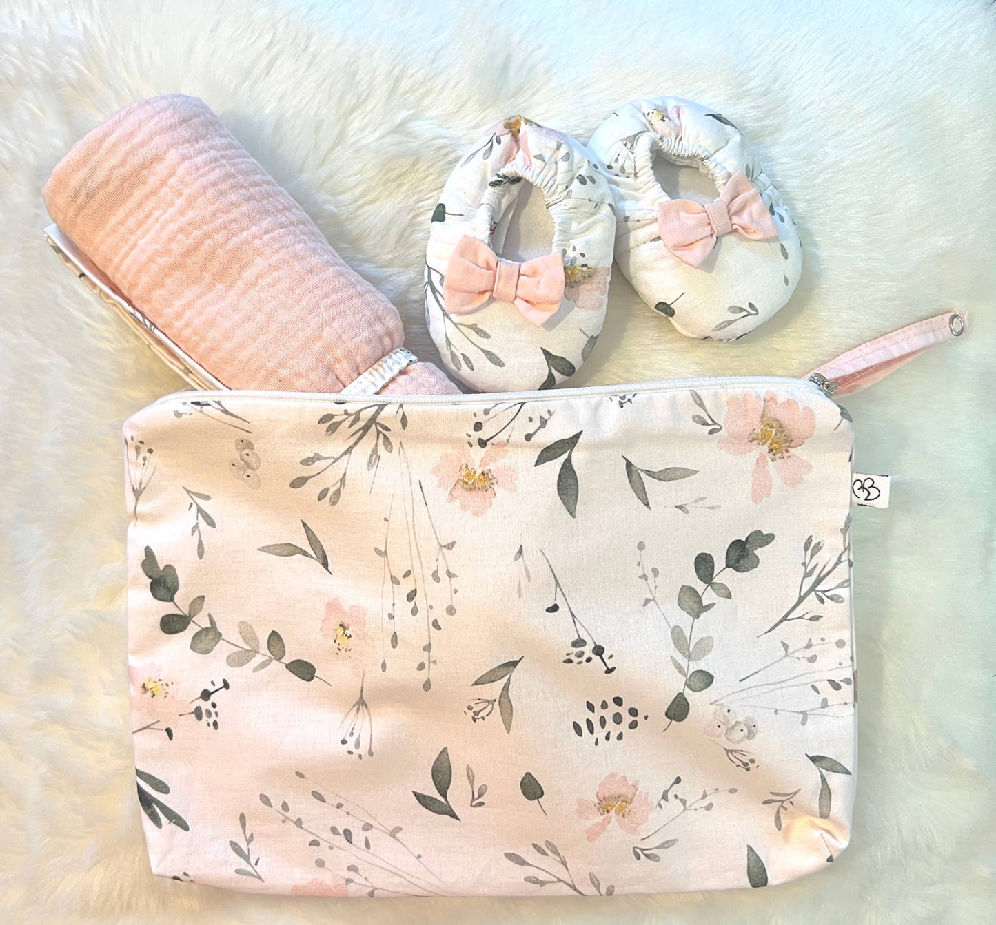 Botanical slippers
