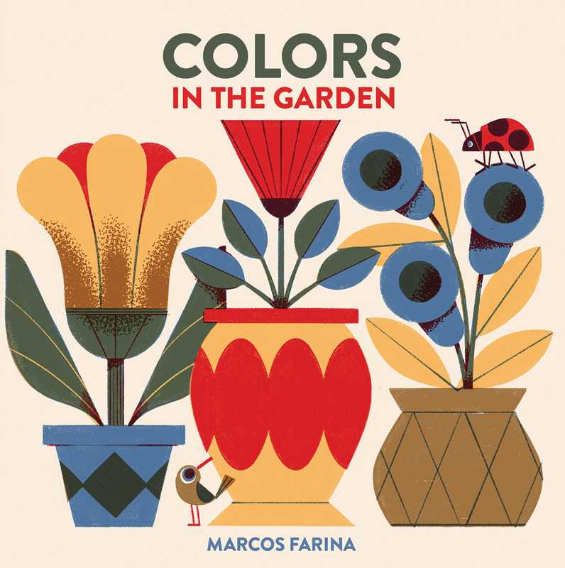 Simon & Schuster - Babylink: Colors in the Garden by Marcos Farina: Board Books; 16 pages / English