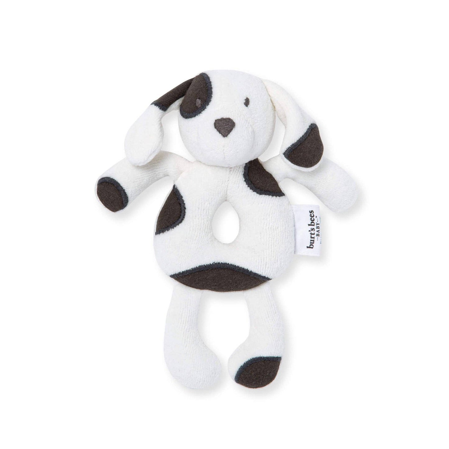 Burt's Bees Baby - Puppy Plush Baby Rattle: Puppy / One Size