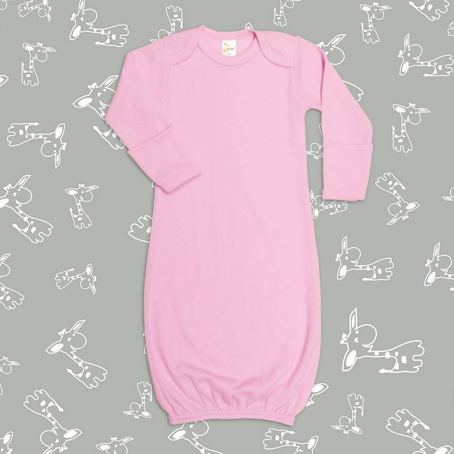 Baby Sleeping Gown with Fold Over Mittens