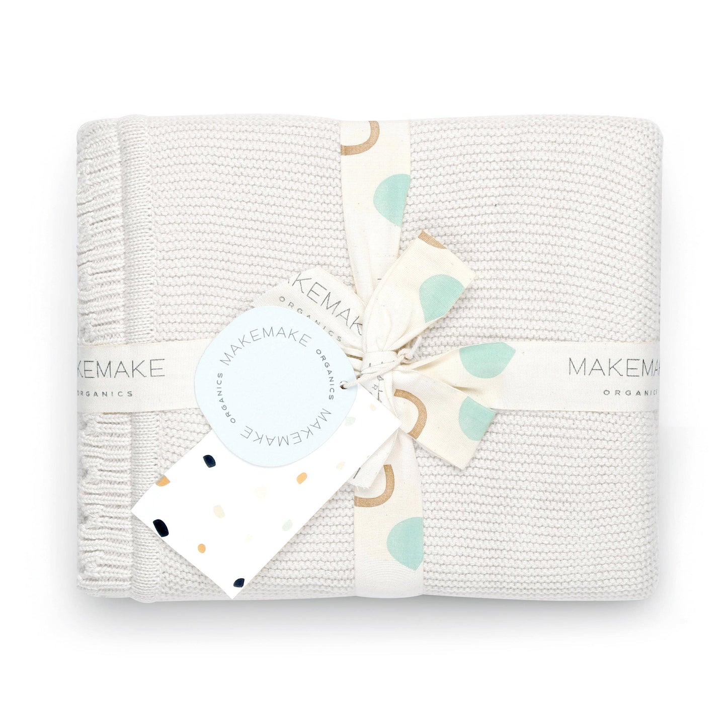 Organic Cotton Scalloped Baby Blanket - Ella Ivory