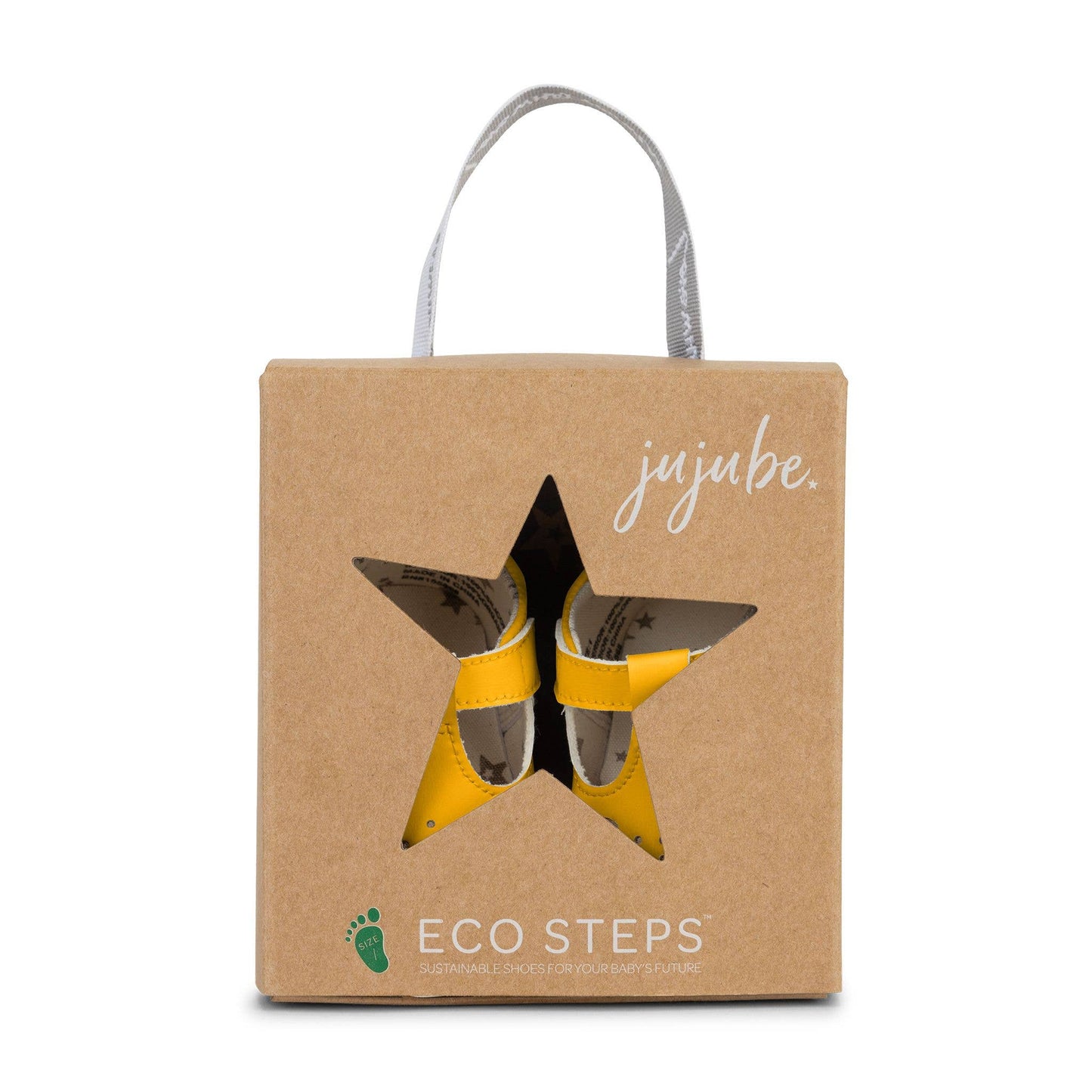 JuJuBe - Eco Steps - Mary Jane Sunflower Yellow: 3-6