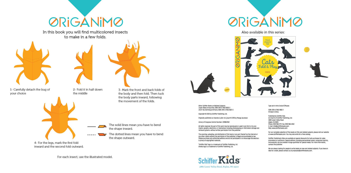 Schiffer Publishing - Insects: Fold & Play