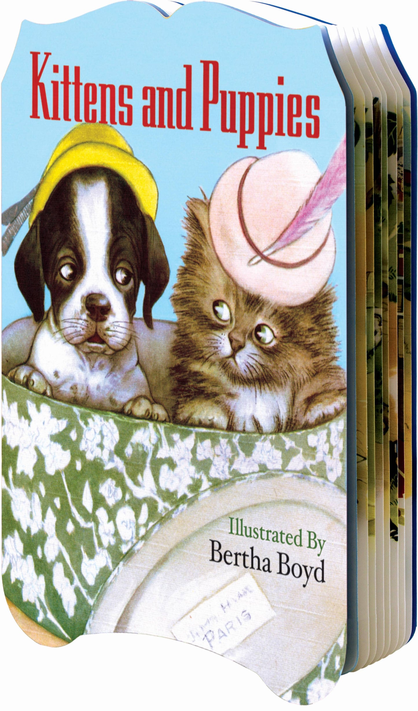 Laughing Elephant Books - Kittens And Puppies- Children's Picture Book-Vintage