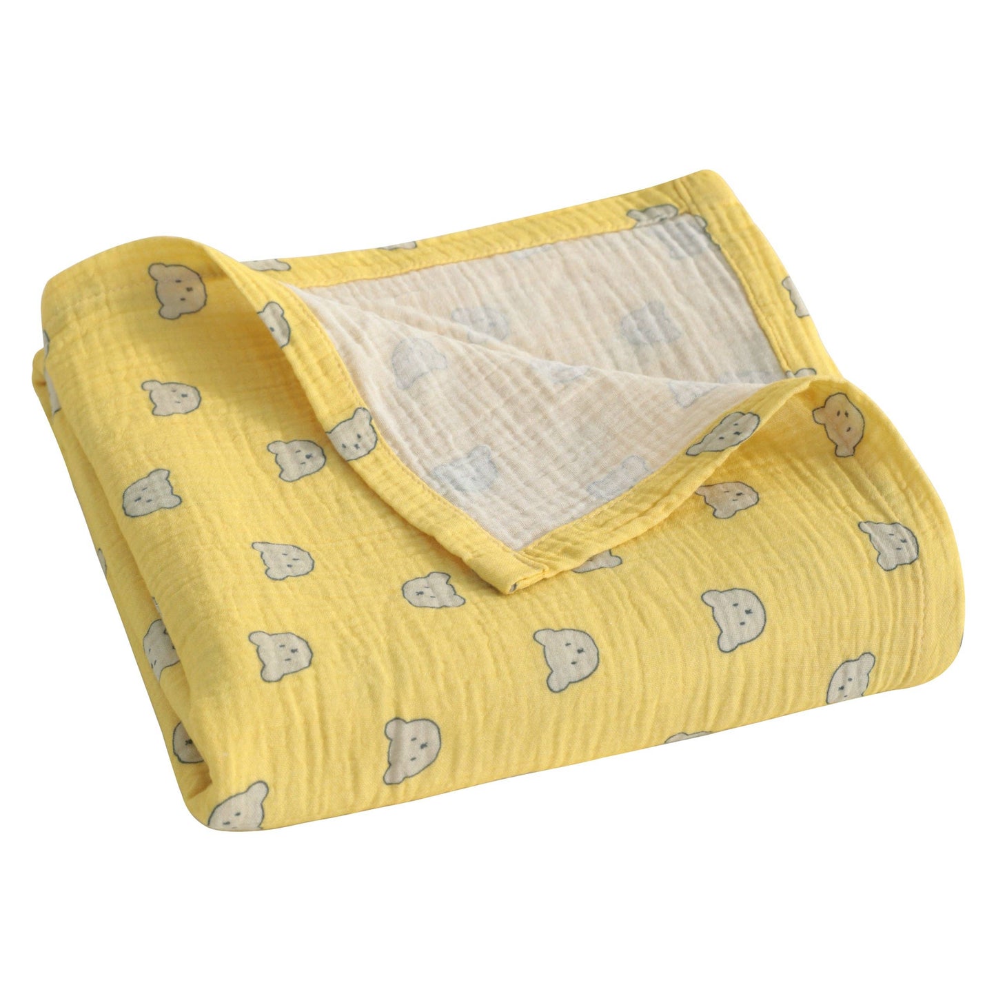 Bay & Loom - Muslin Cotton Baby Swaddle Blanket, Toddler Nursery Blanket: Vintage Floral / 30"x 40" / 2-Layer