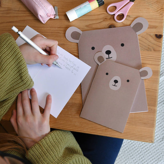 Bear Recyclable Animal Card