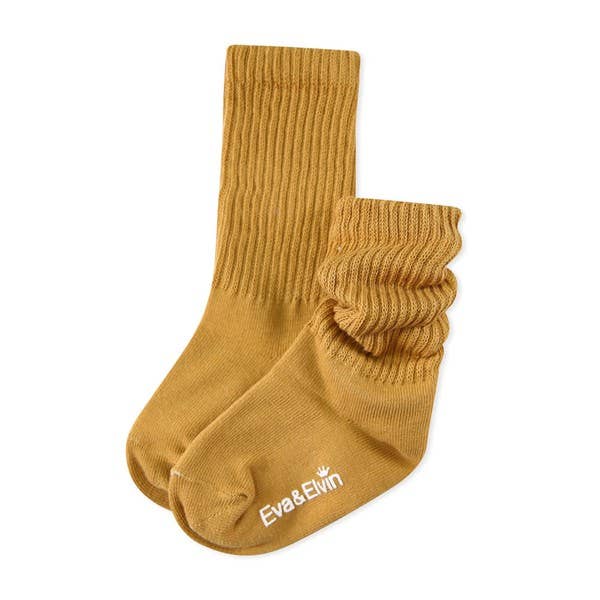Vaenait Baby - Toes Warmer- Mustard Socks: Mustard / M (3 ~5T)