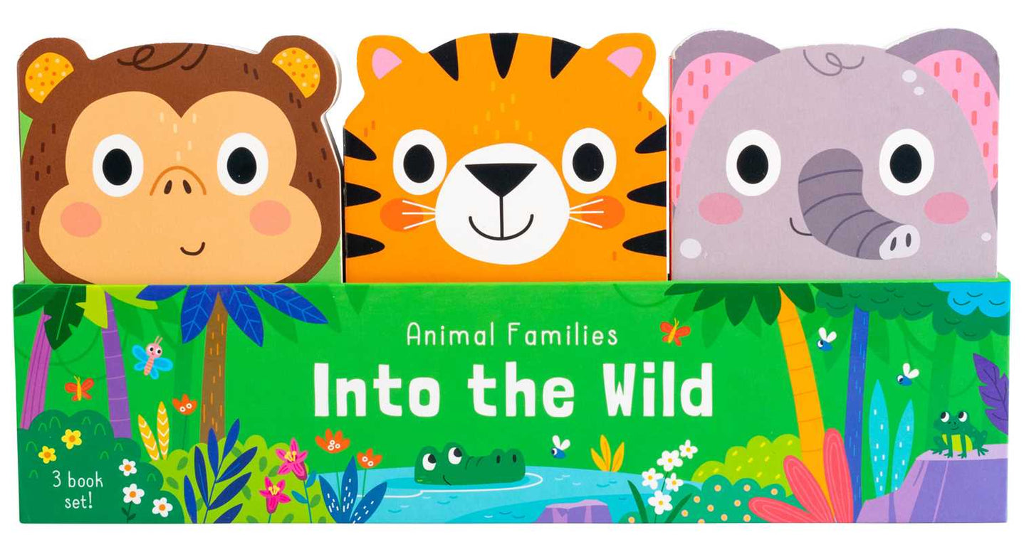 Simon & Schuster - Animal Families: Into the Wild by: Board Books; 30 pages / English
