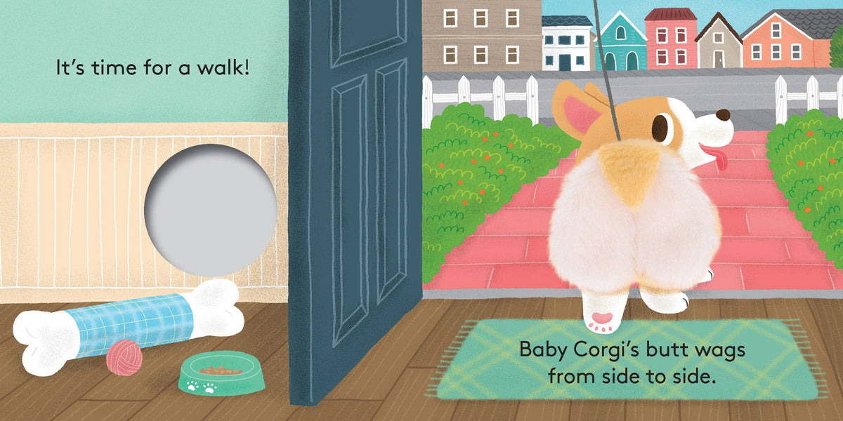 Chronicle Books - Baby Corgi Butt: Little Finger Puppet Book