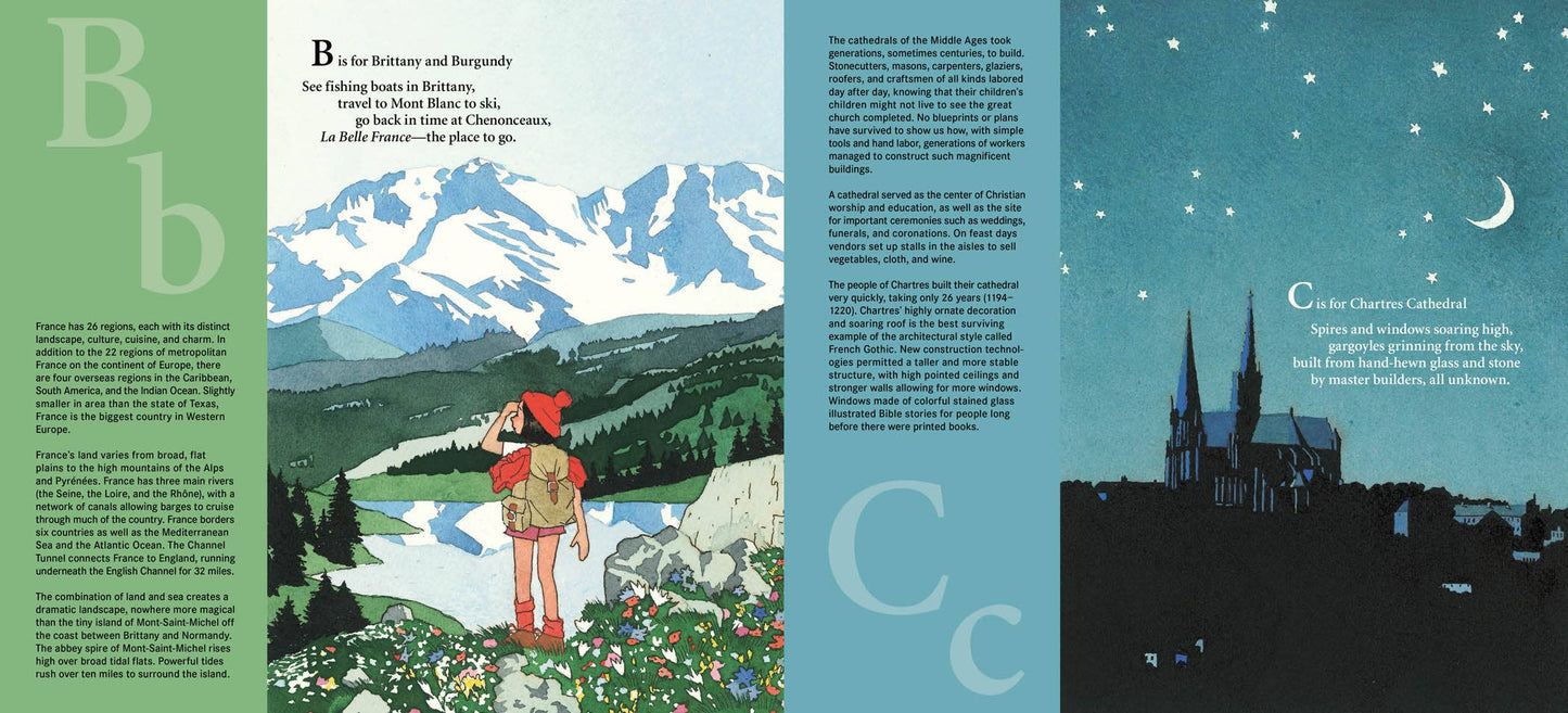 Sleeping Bear Press - E is for Eiffel Tower: A France Alphabet