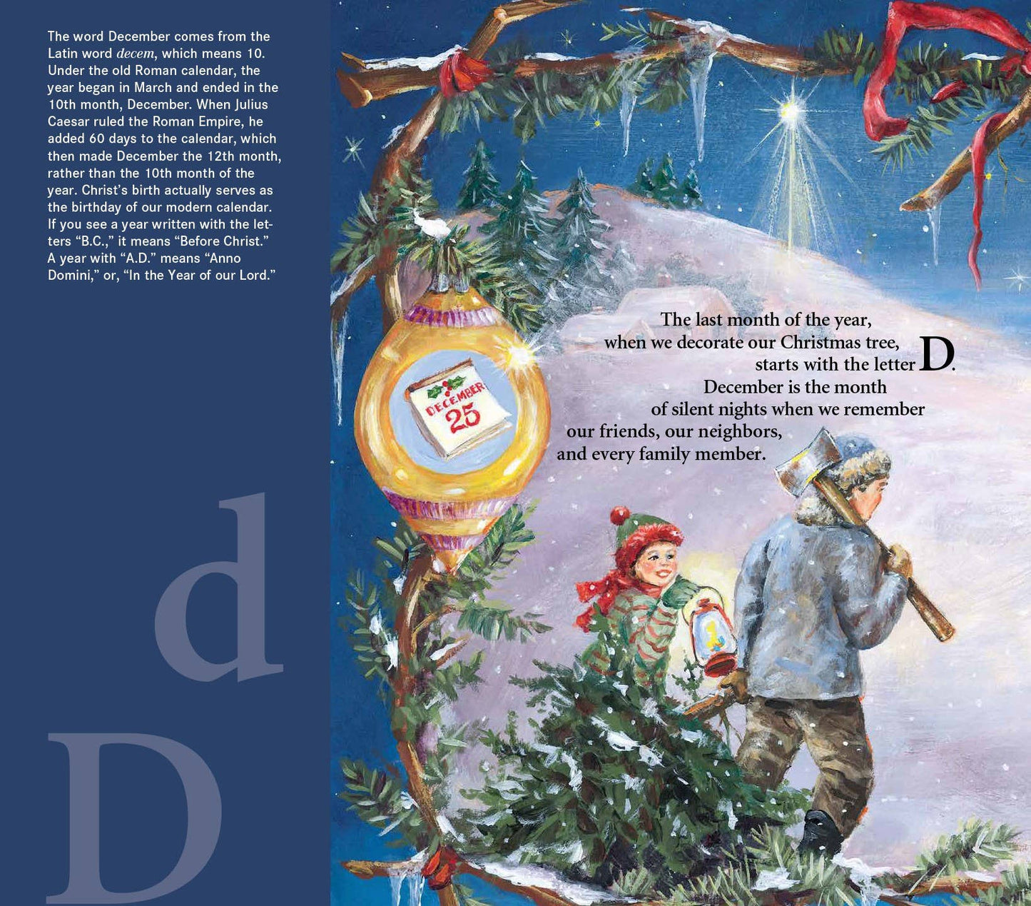 Sleeping Bear Press - S is for Star: A Christmas Alphabet Paperback