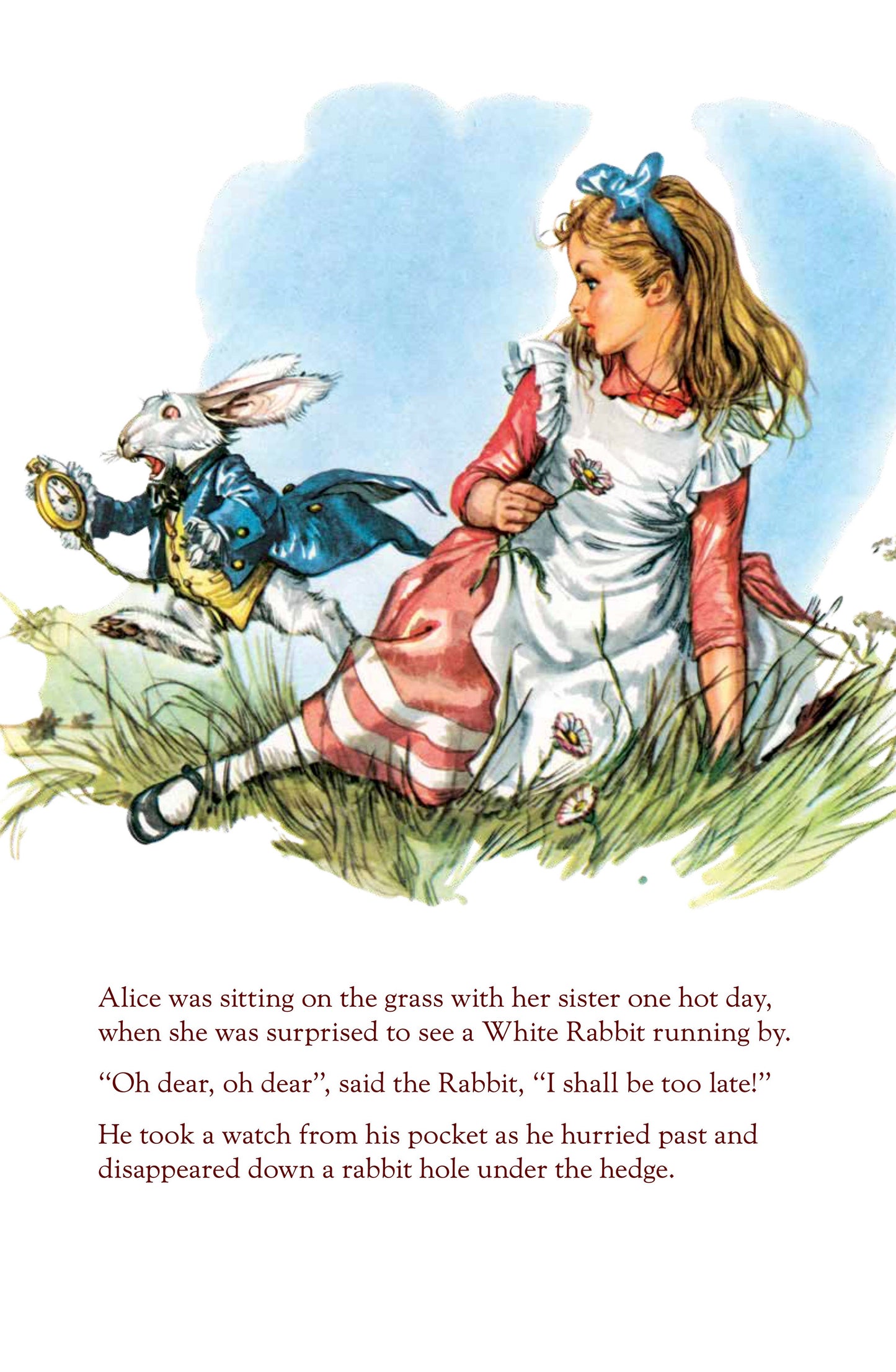 Laughing Elephant Books - Alice In Wonderland - Children's Picture Book-Vintage