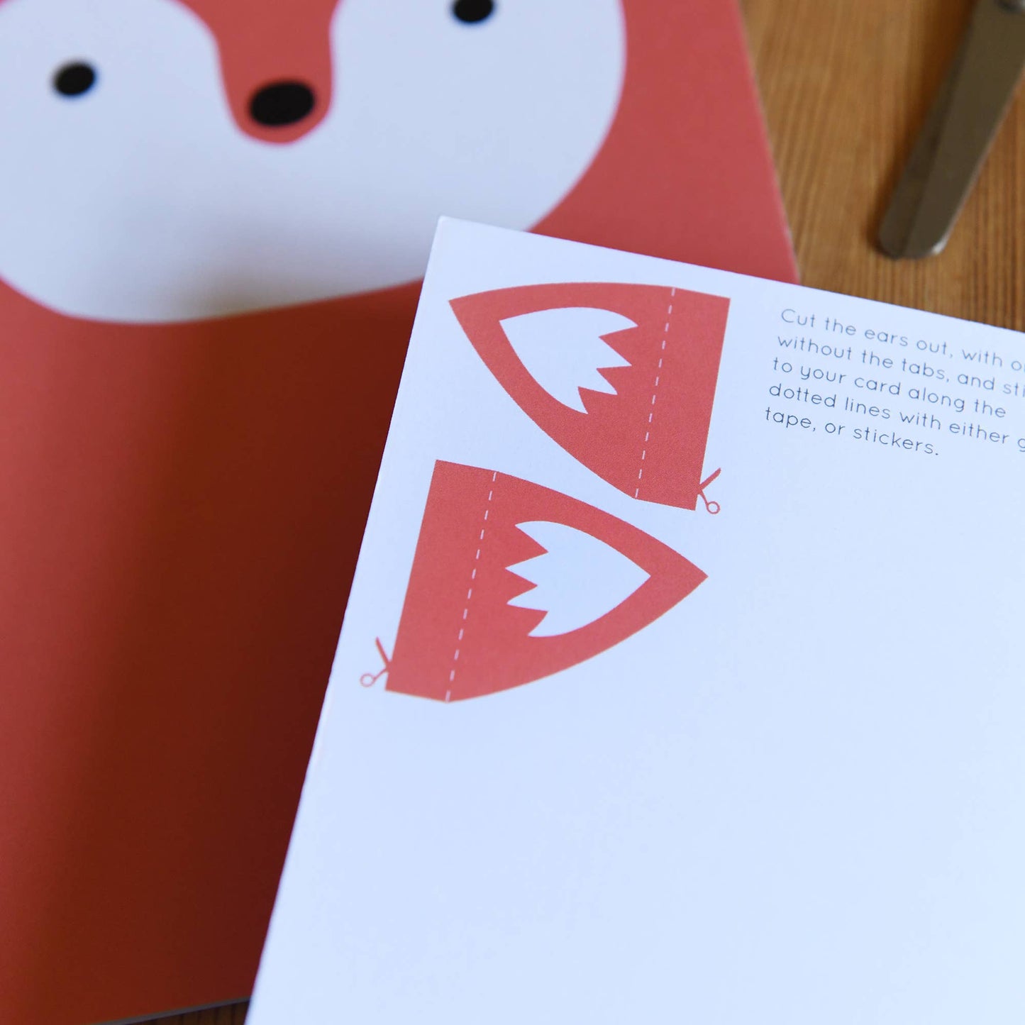 Fox Recyclable Animal Card