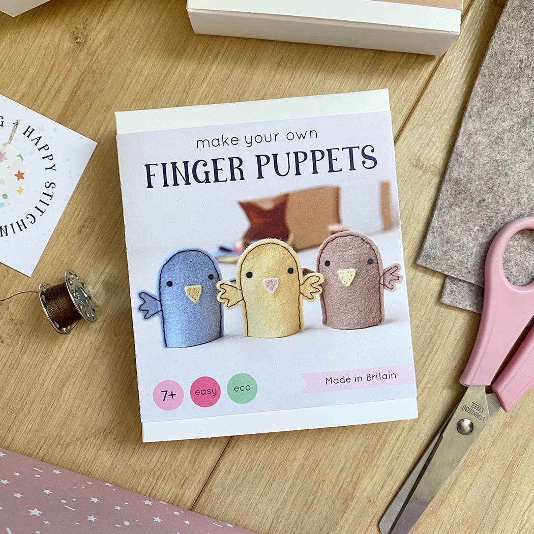 Make Your Own Bird Finger Puppets Craft Kit