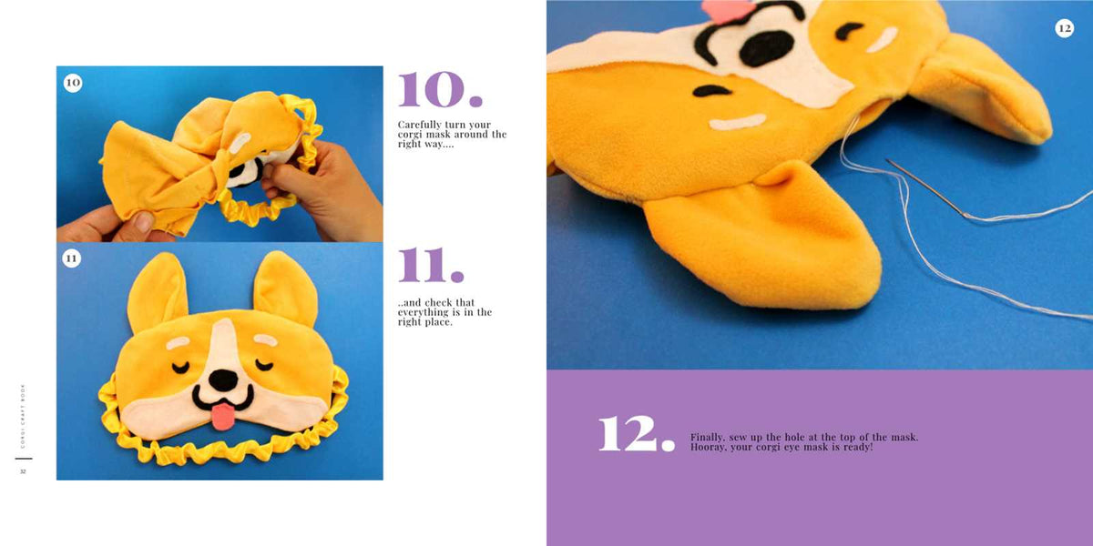 Simon & Schuster - Corgi Crafts by Ellen Deakin: Paper Over Board; 200 pages / English