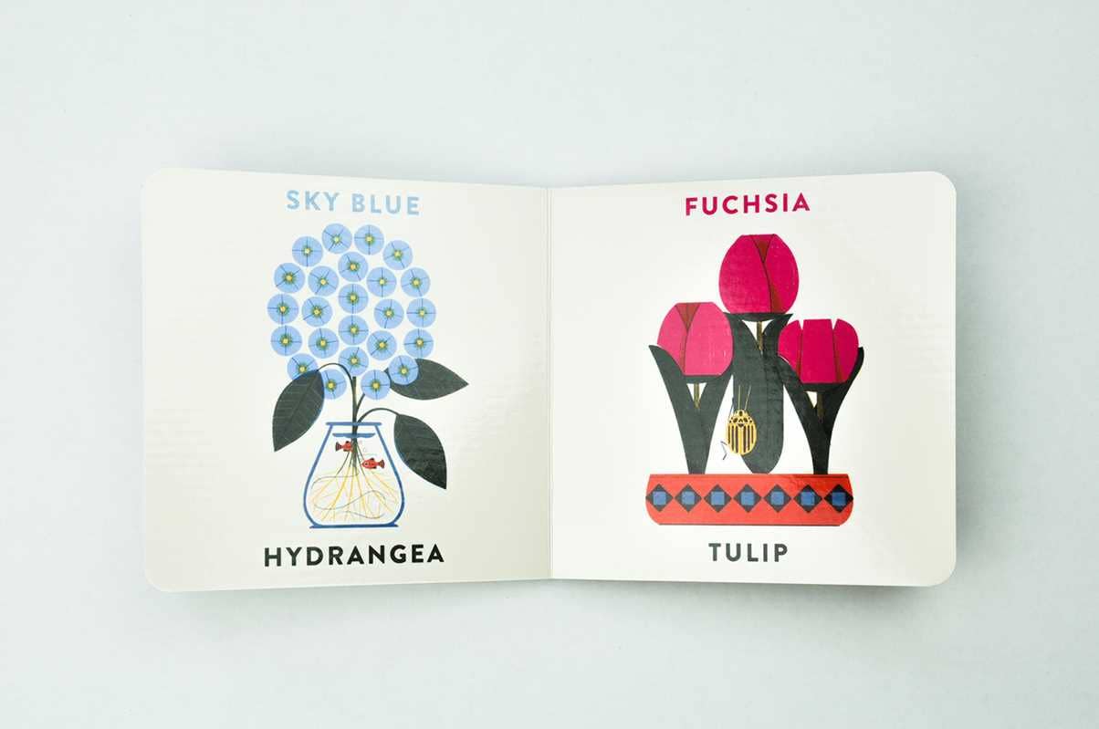 Simon & Schuster - Babylink: Colors in the Garden by Marcos Farina: Board Books; 16 pages / English