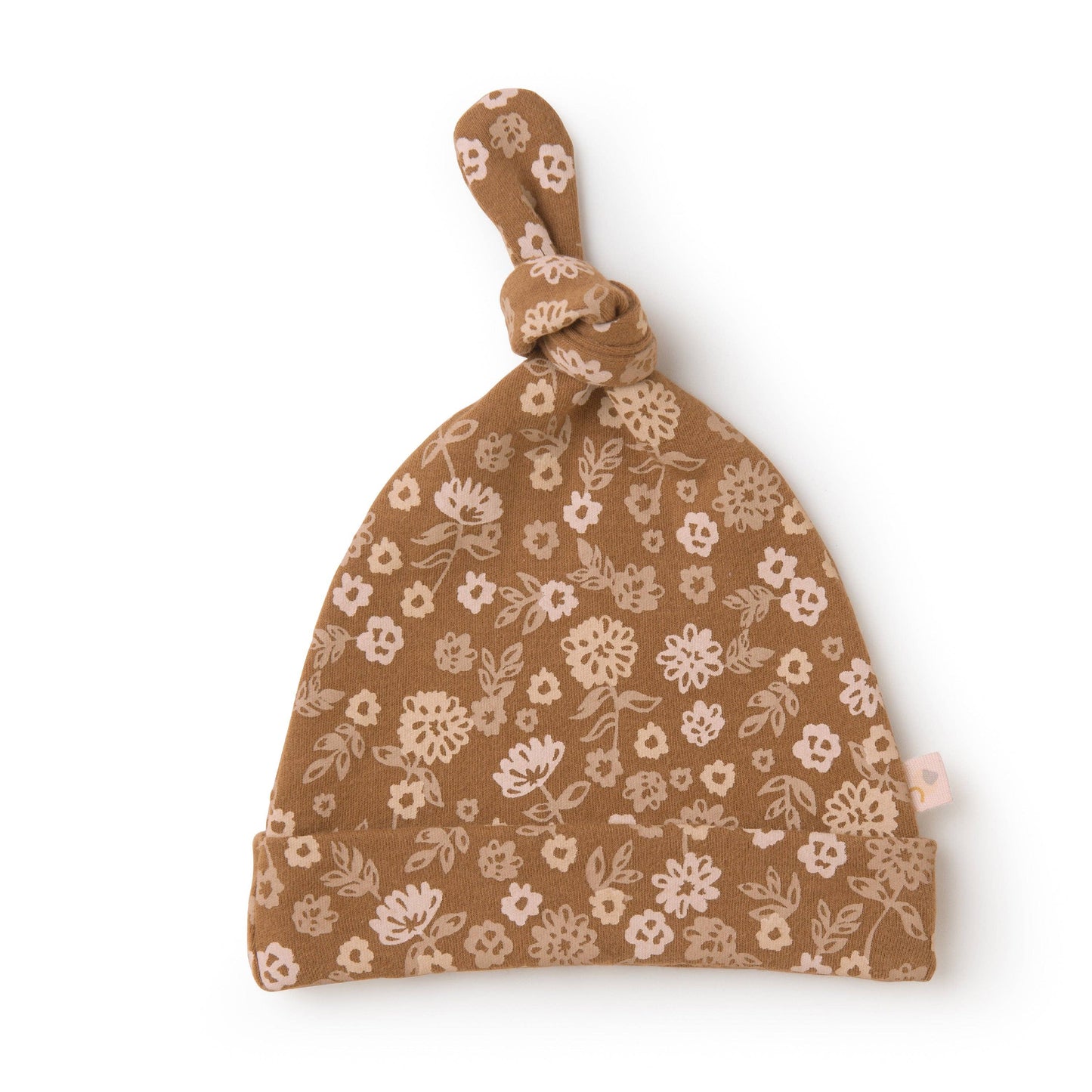Organic Swaddle Blanket & Hat - Wildflower