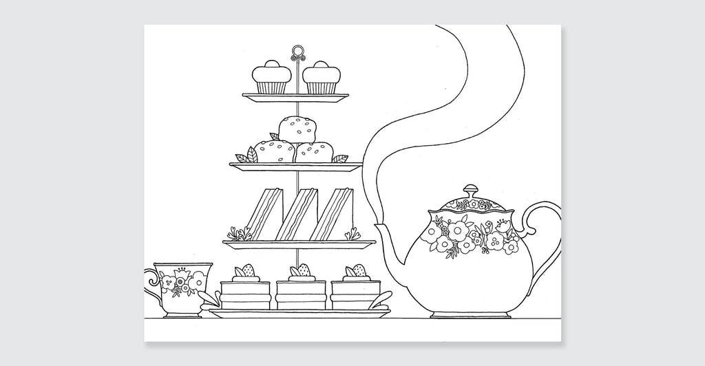 London Colouring Book