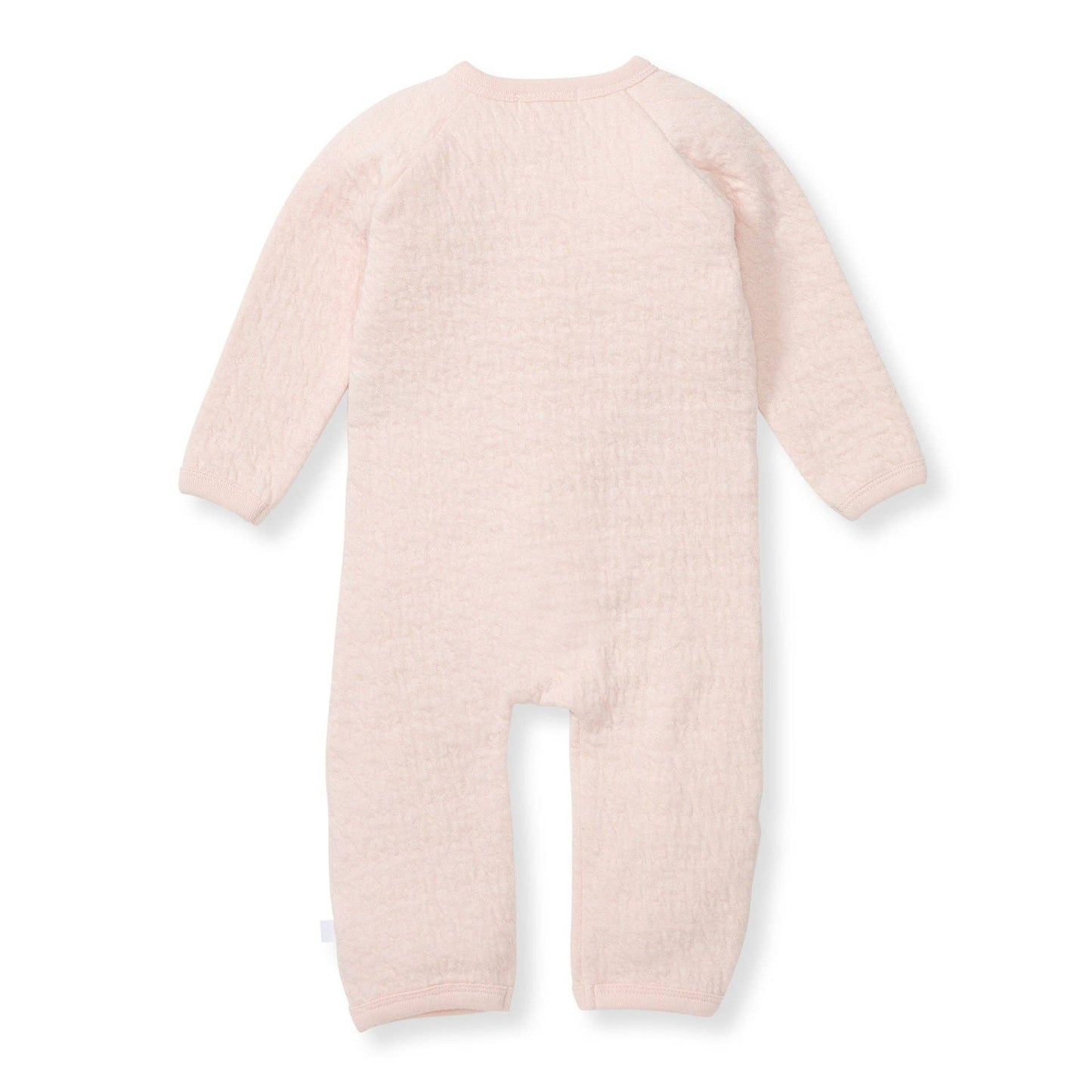 Burt's Bees Baby - Organic Cotton Quilted Bee Wrap-Front Baby Jumpsuit - Ranunculus: Ranunculus / 6-9 Months