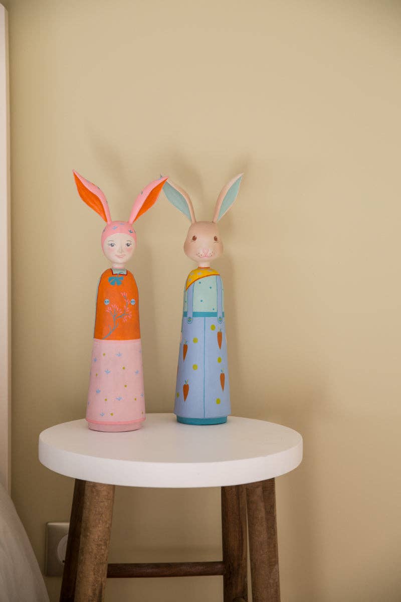 Children's piggy bank - Mrs. rabbit - Christmas gift for children