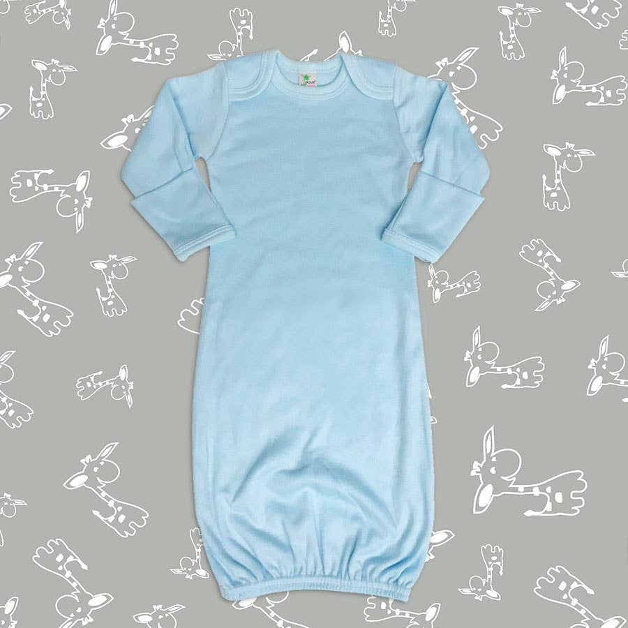 Baby Sleeping Gown with Fold Over Mittens