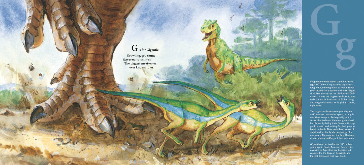 Sleeping Bear Press - D is for Dinosaur: A Prehistoric Alphabet Picture Book