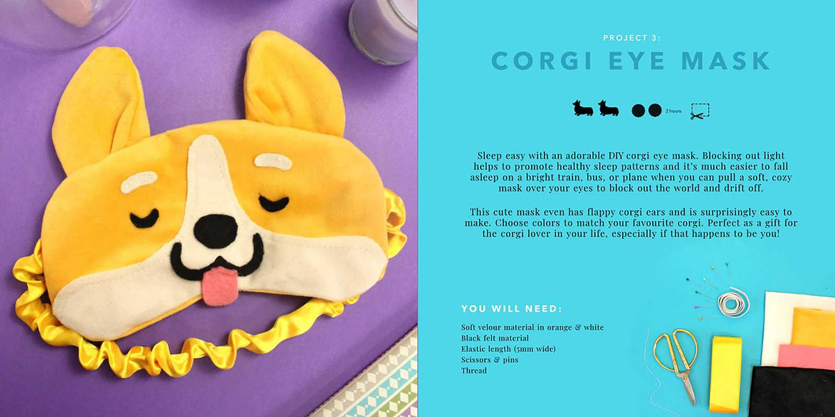 Simon & Schuster - Corgi Crafts by Ellen Deakin: Paper Over Board; 200 pages / English