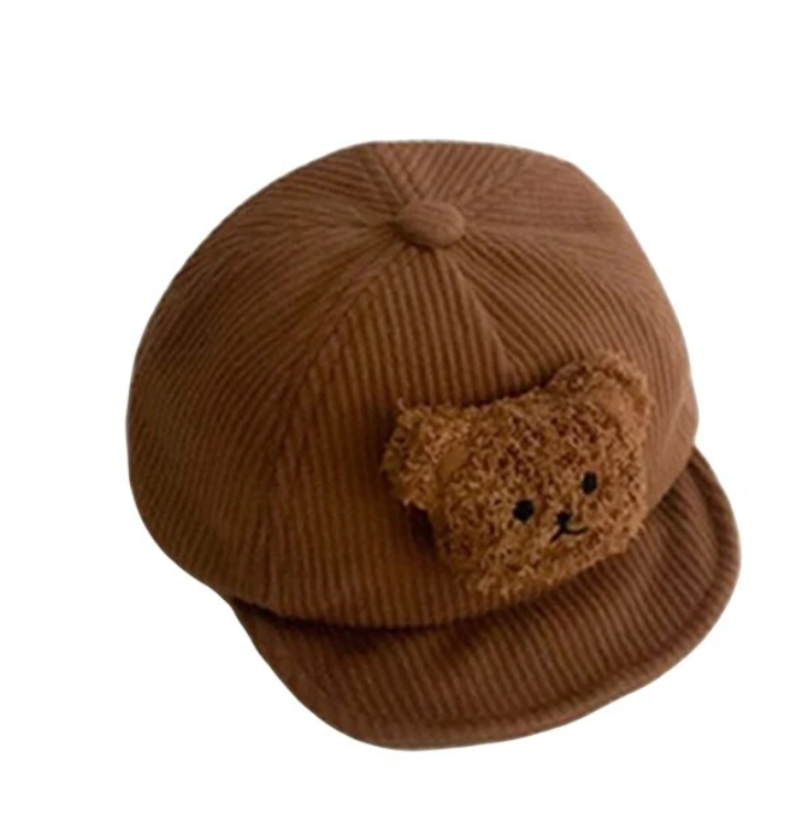The New Class - Teddy Corduroy Hat: Polar Bear