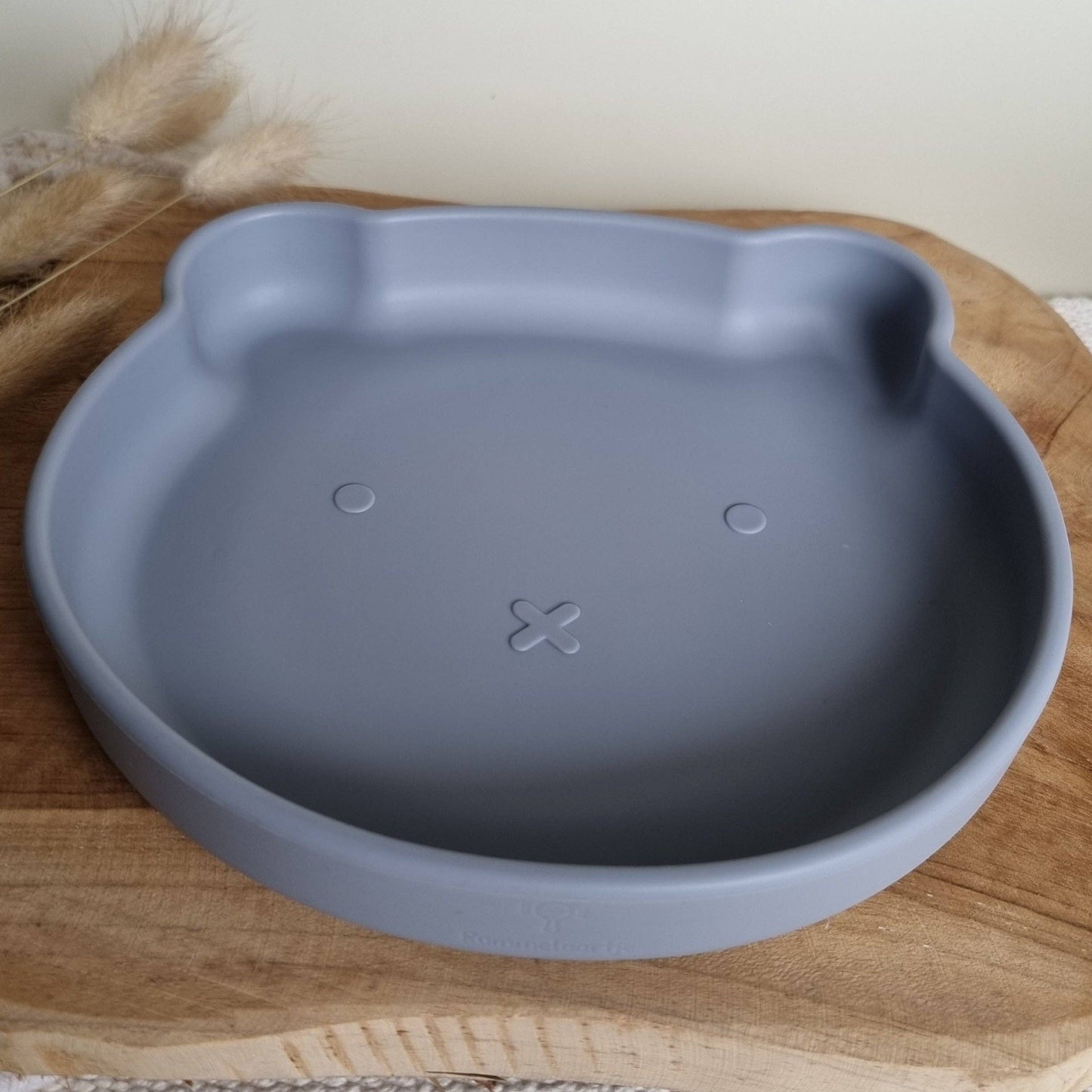 Silicone Beer Plate - Grey Blue