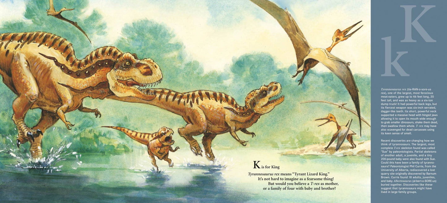 Sleeping Bear Press - D is for Dinosaur: A Prehistoric Alphabet Picture Book