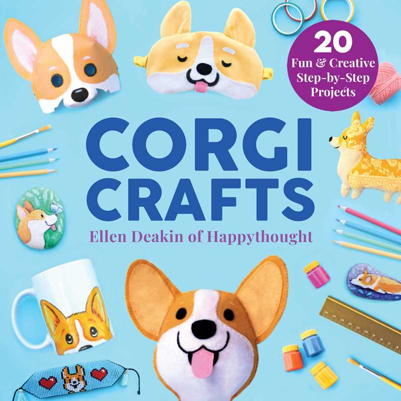 Simon & Schuster - Corgi Crafts by Ellen Deakin: Paper Over Board; 200 pages / English