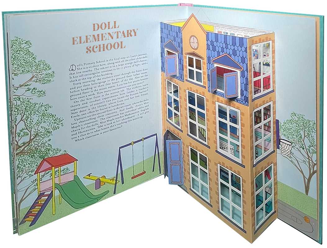 Simon & Schuster - Dollhouse: A Pop-Up Book by: Hardcover; 14 pages / English
