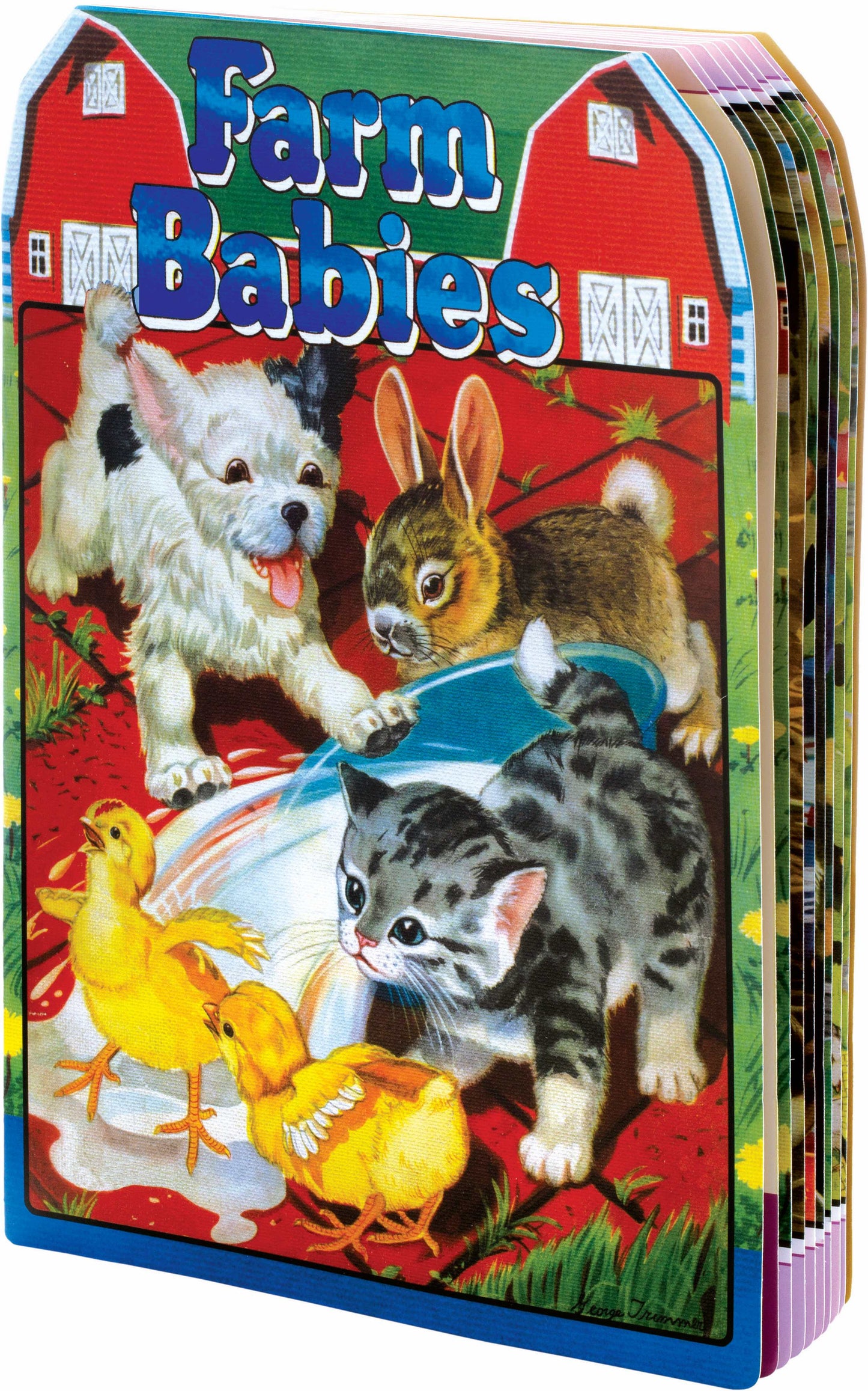 Laughing Elephant Books - Farm Babies- Children's Picture Book-Vintage
