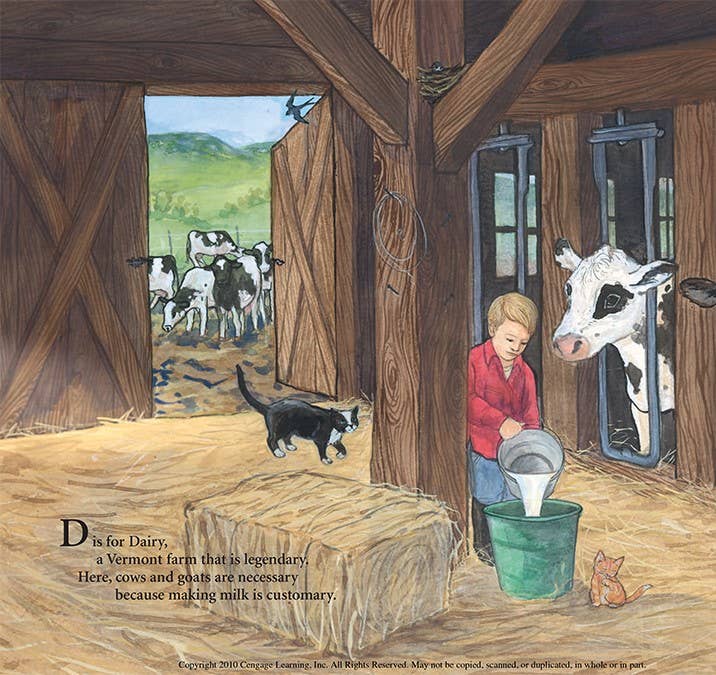 Sleeping Bear Press - M is for Maple Syrup: A Vermont Alphabet Picture Book