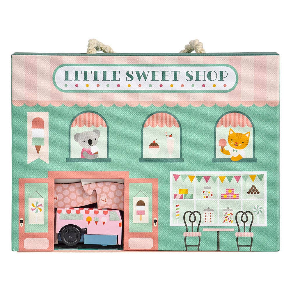 Chronicle Books - Wind Up & Go Sweet Shop Play Set
