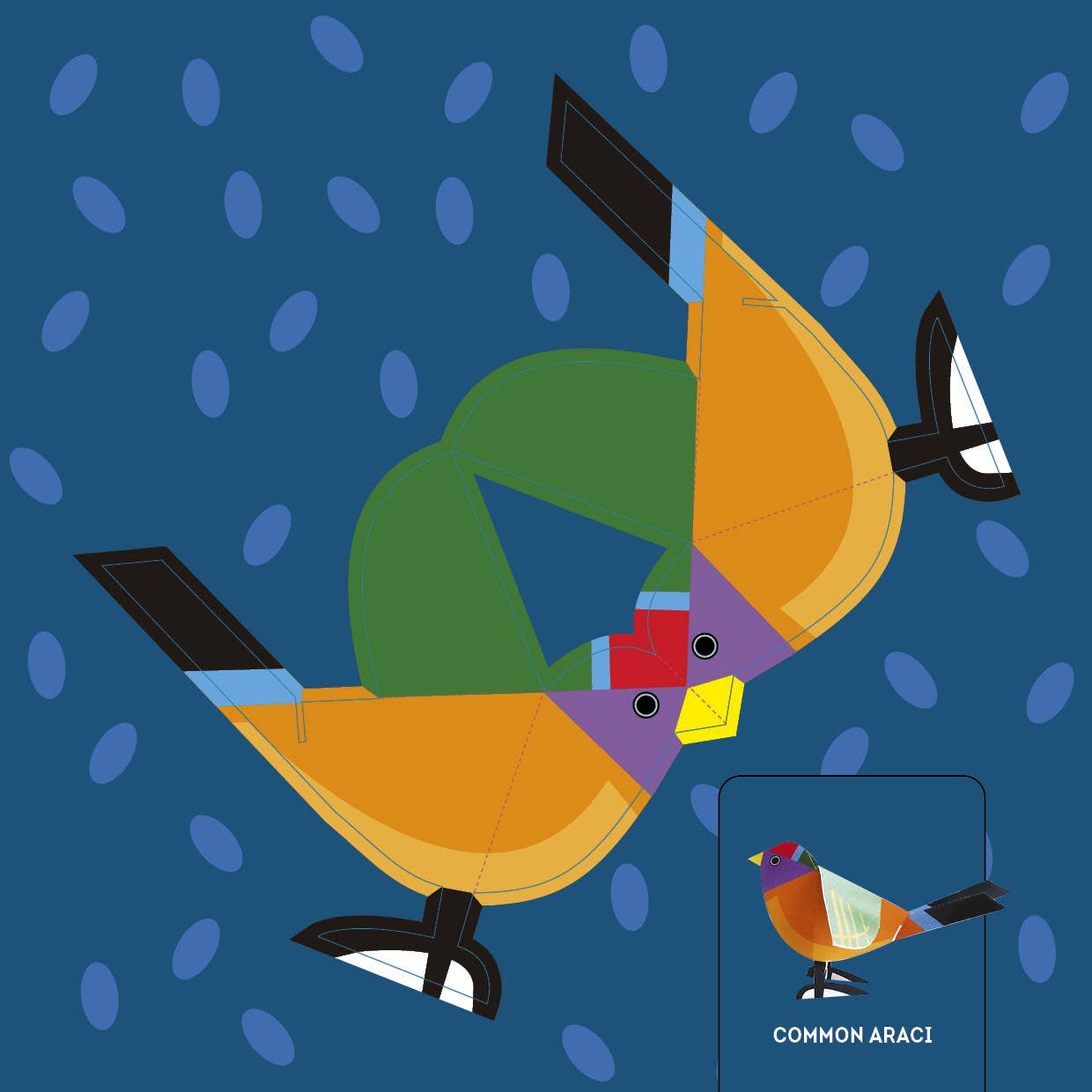 Schiffer Publishing - Birds: Fold & Play