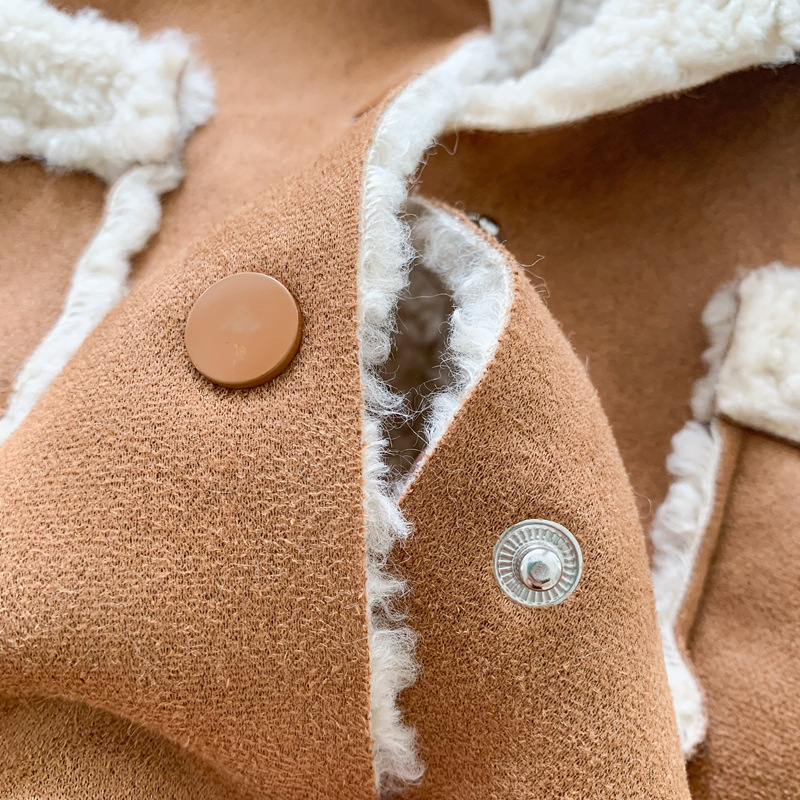 Annie & Charles® kids sheepskin jacket