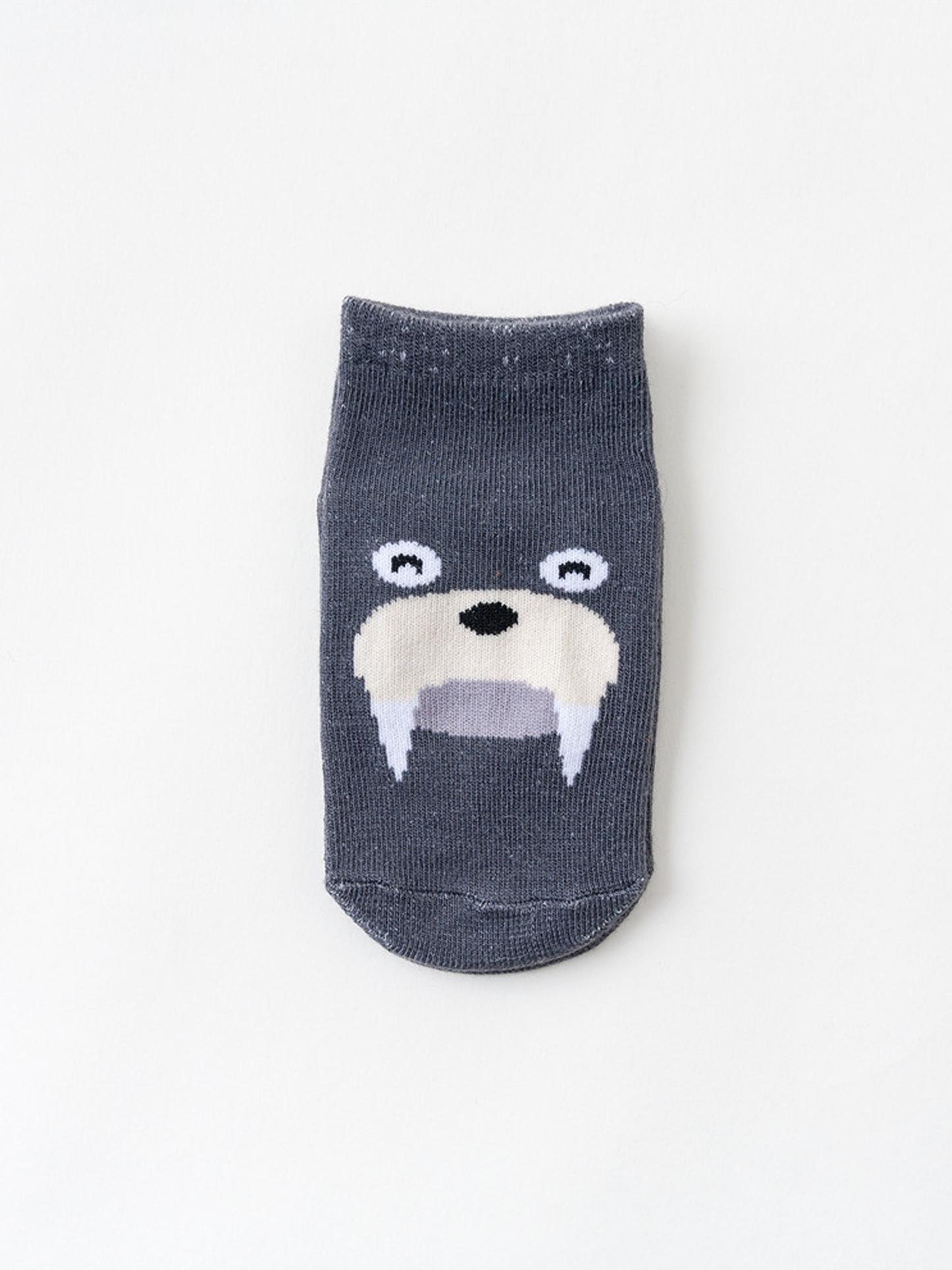 PatPat - Baby / Toddler Cartoon Floor Socks: Grey / 0-3 Months