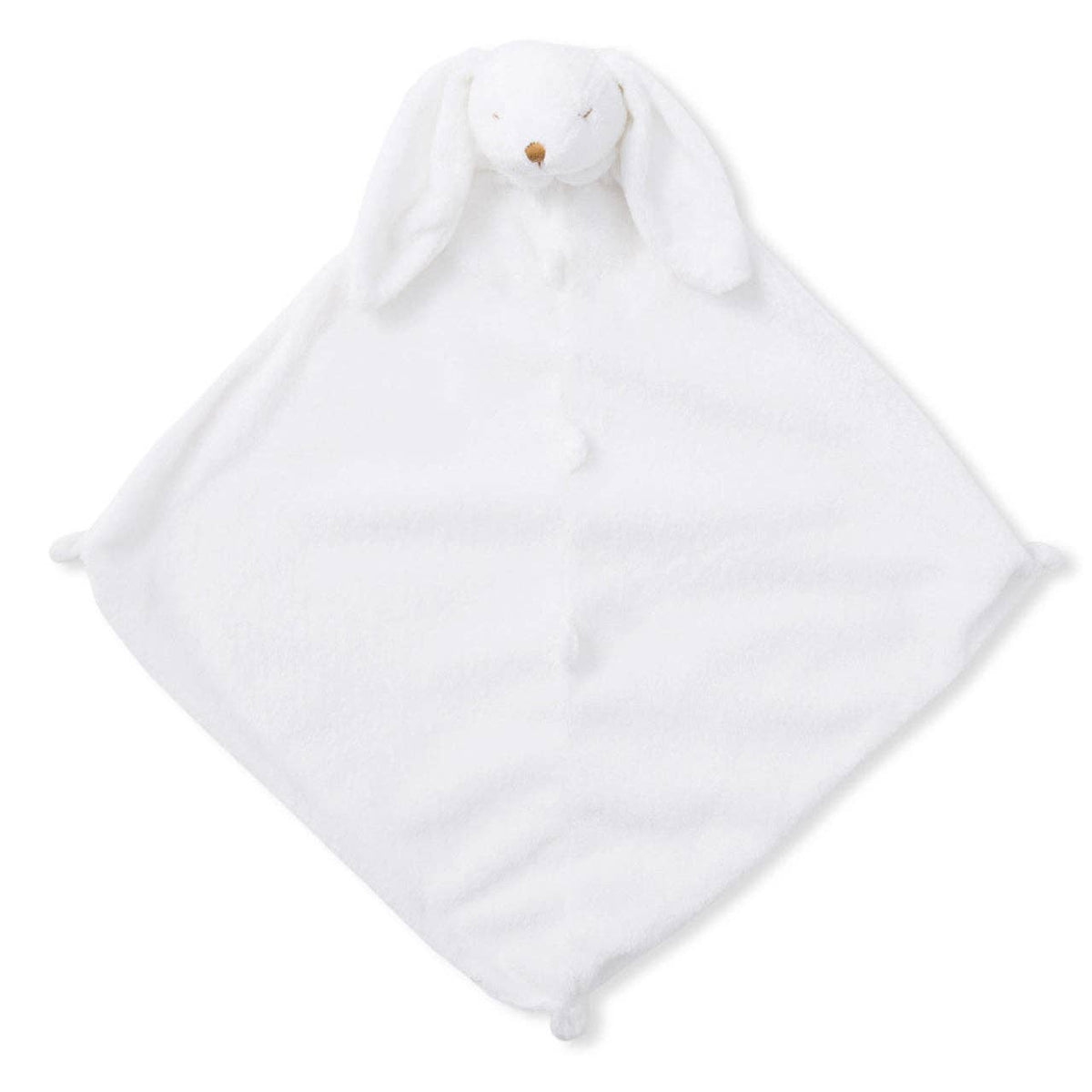 Angel Dear - Lovie Blankie - Bunny White: 13"X13"