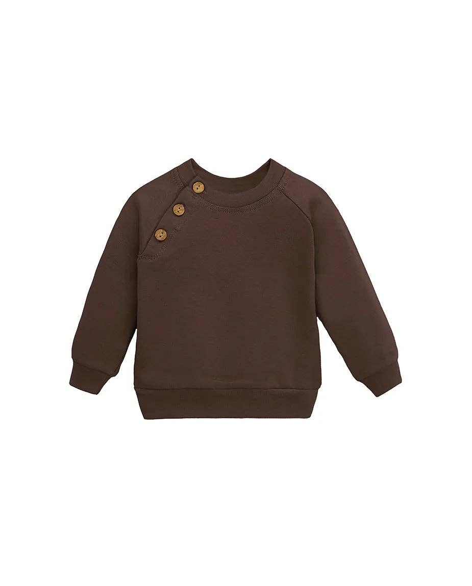 Lilax - Baby Cotton Sweatshirt & Sweatpant Set: Navy / 12-18M
