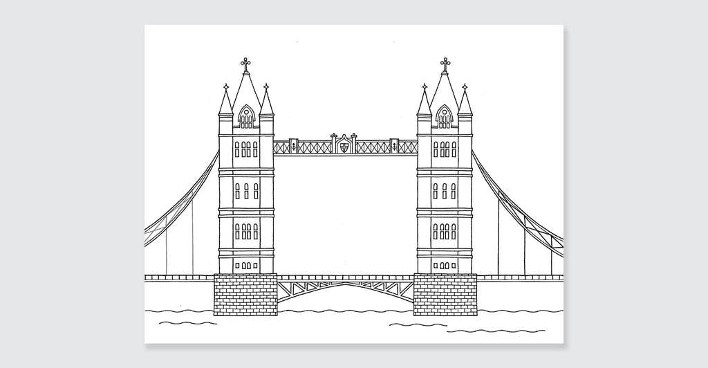 London Colouring Book