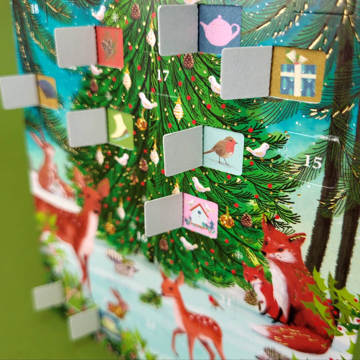 Heart Of The Forest Advent calendar card - ACC 077