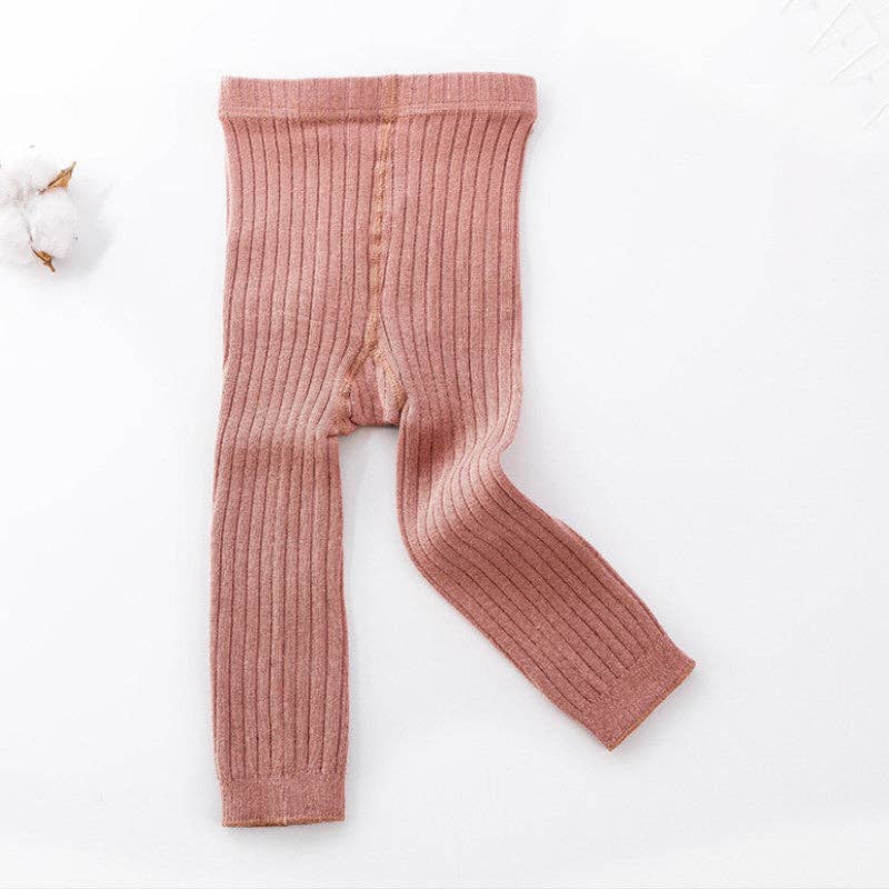 PatPat - Baby Girl Tights Leggings: Pink / 0-3 Months