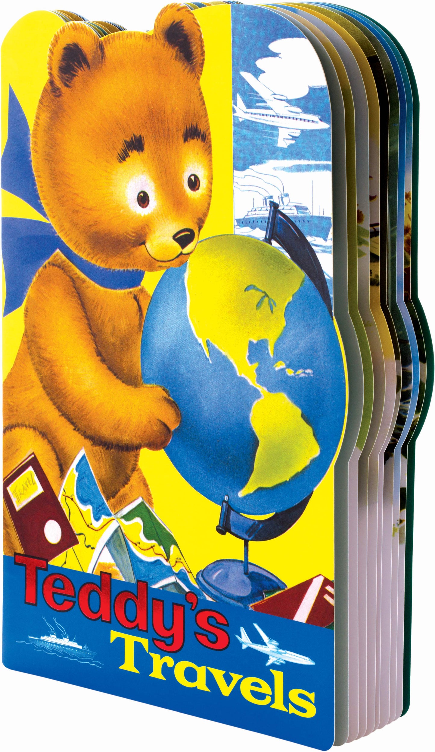 Laughing Elephant Books - Teddy's Travels - Children's Picture Book-Vintage