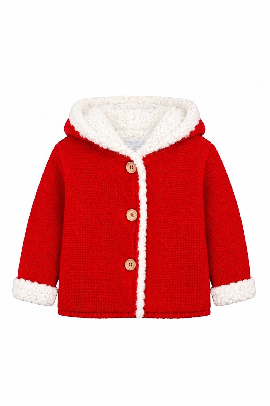 Julius Berger & Carriage Boutique - Carriage Boutique Sherpa-Lined Hooded Jacket Red: Red / 24M